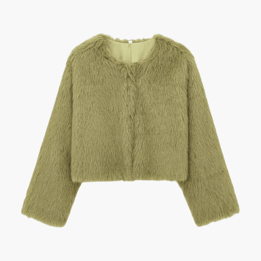 Women’s Cropped Jacket with Long Sleeves