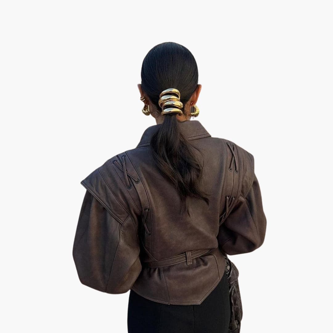 Women’s Coat with Full-Length Design