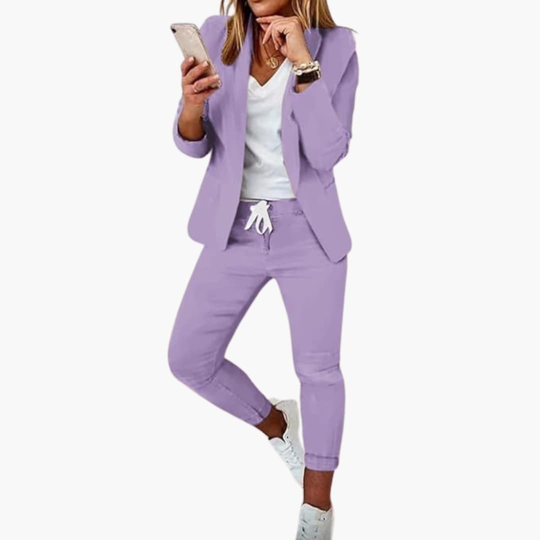 Women’s Tailored Two-Piece Suit Set