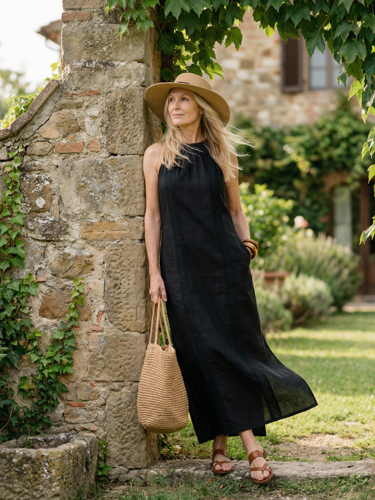 Nerina | Simple Form Midi Dress