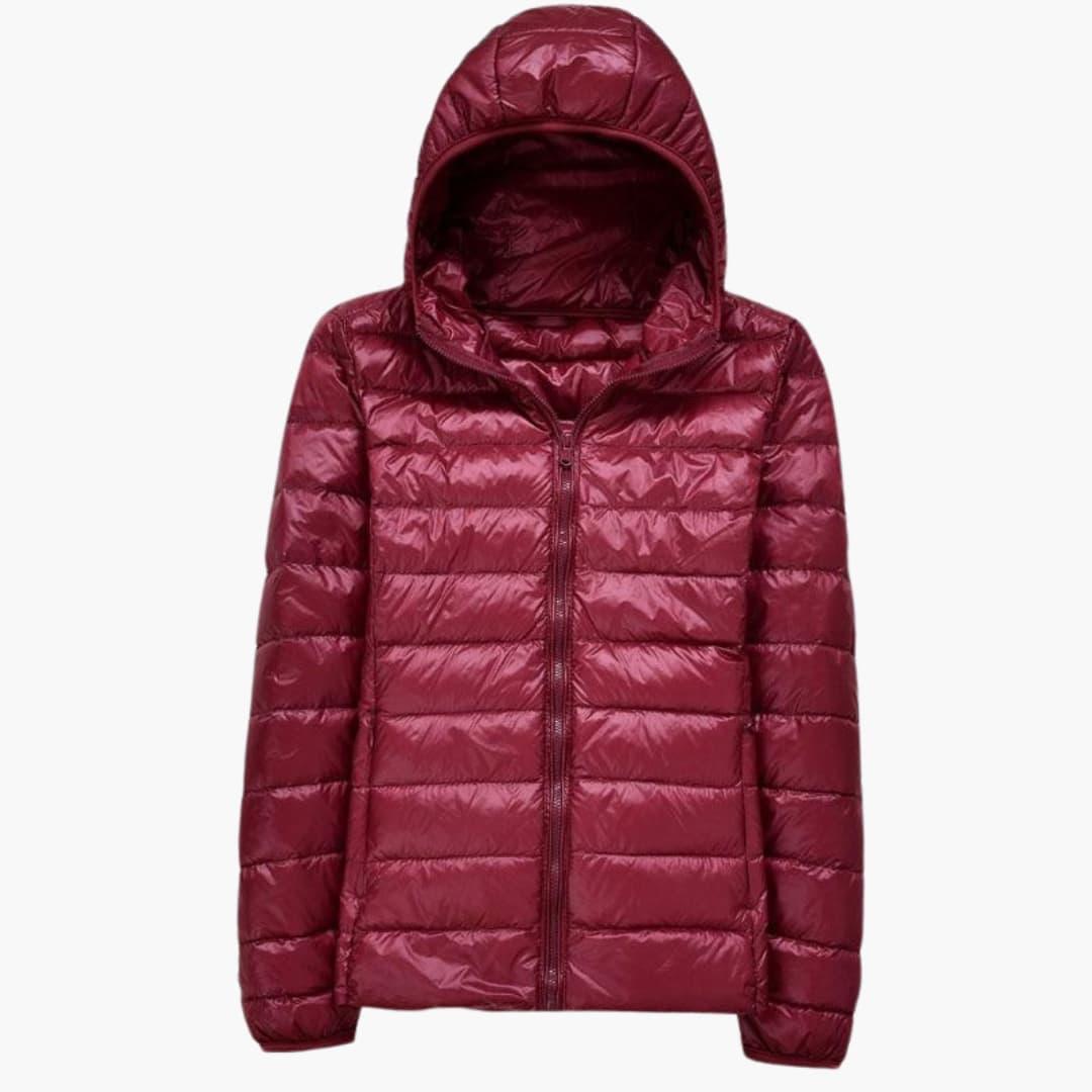 Isabella | Women’s Down Jacket with Hood - Made by Jessica