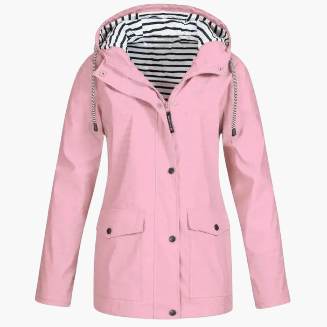 Women’s Waterproof Outdoor Jacket with Lightweight Design and Relaxed Fit