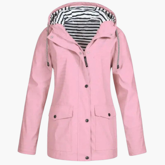 Women’s Waterproof Outdoor Jacket with Lightweight Design and Relaxed Fit