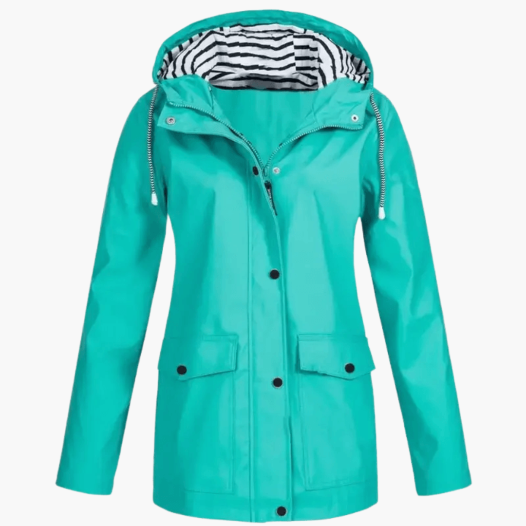 Women’s Waterproof Outdoor Jacket with Lightweight Design and Relaxed Fit