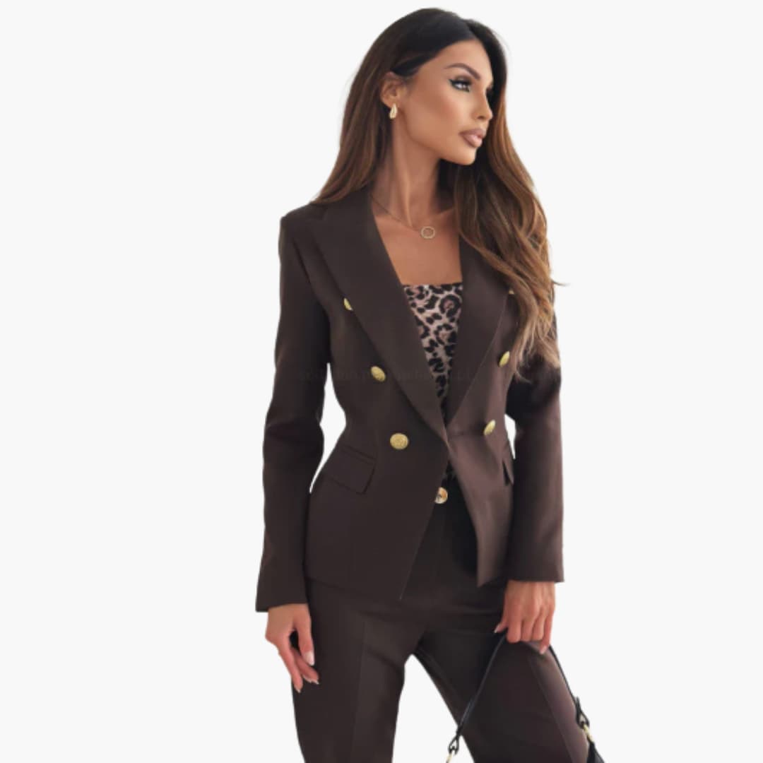 Women’s two-piece set with Long sleeves and trousers