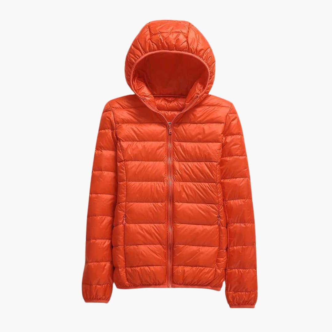 Isabella | Women’s Down Jacket with Hood - Made by Jessica