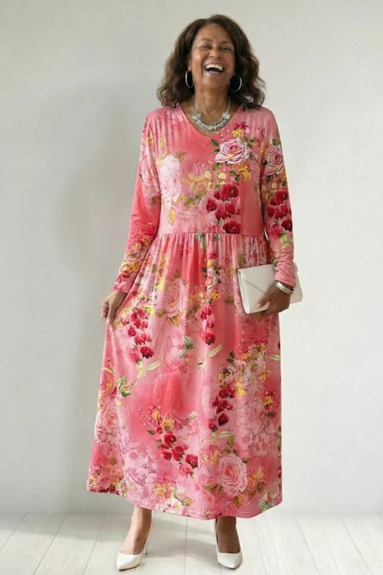 Freya | Garden Bloom Midi Dress