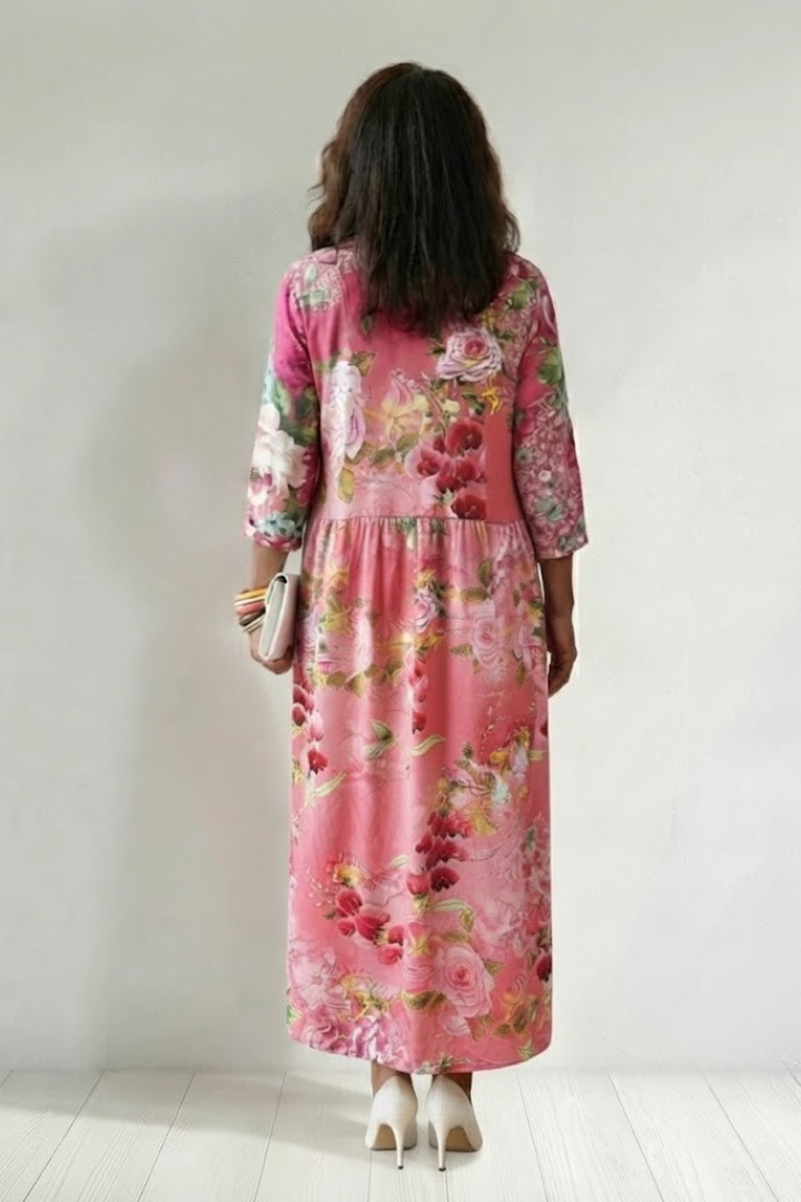 Freya | Garden Bloom Midi Dress