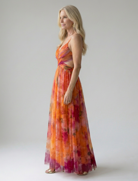 Isel | Soft Wrap Maxi Dress