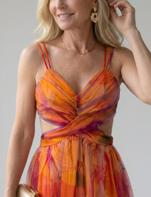 Isel | Soft Wrap Maxi Dress