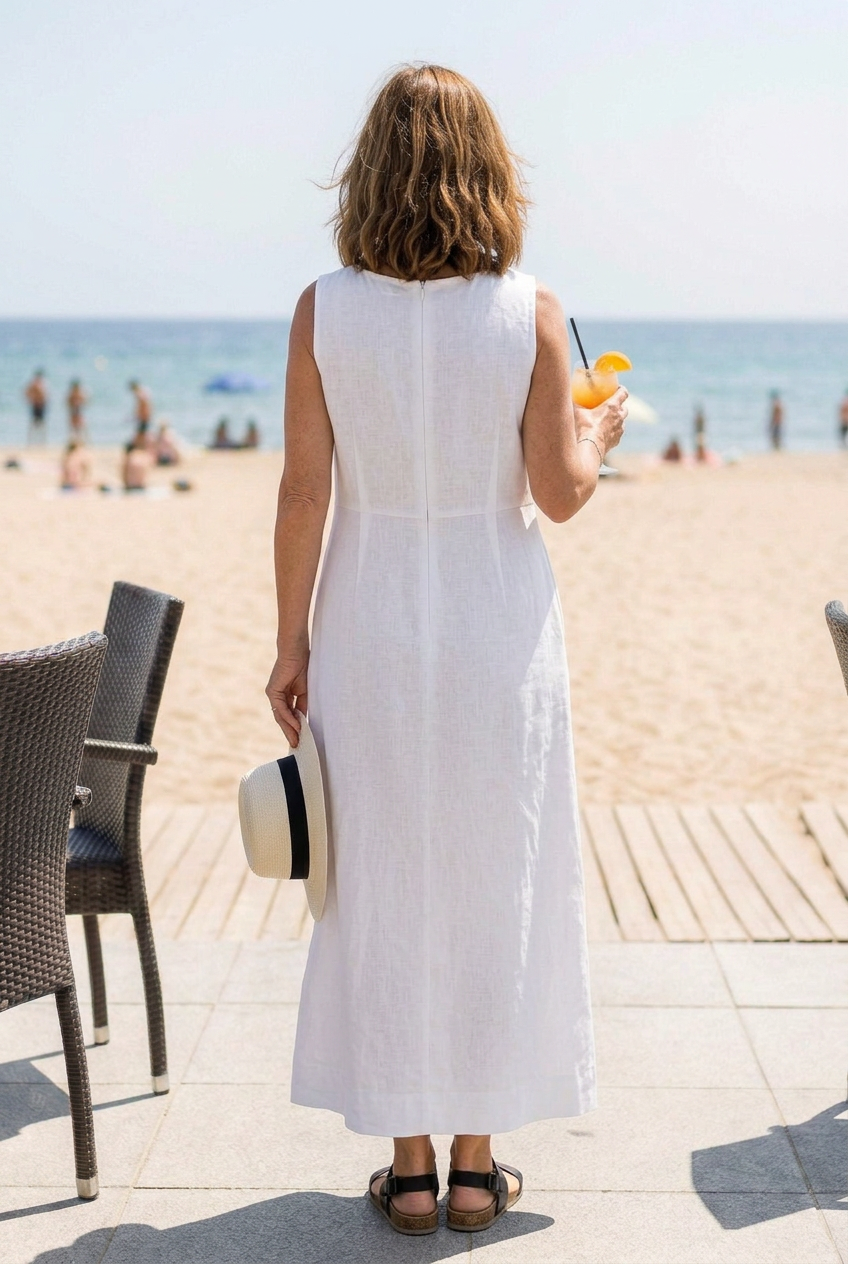 Ismerie | Easy Drape Midi Dress