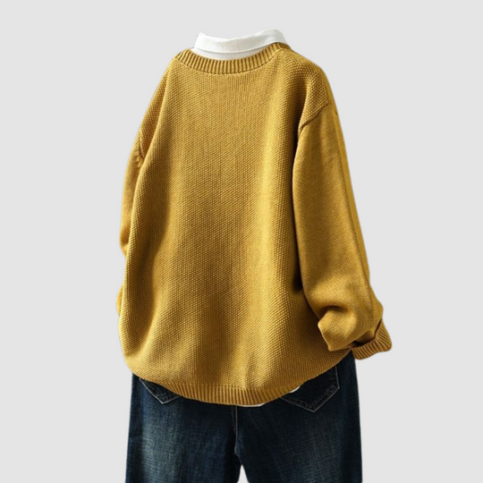 Women's Knit Cardigan with Chest Pocket and Classic Button Closure