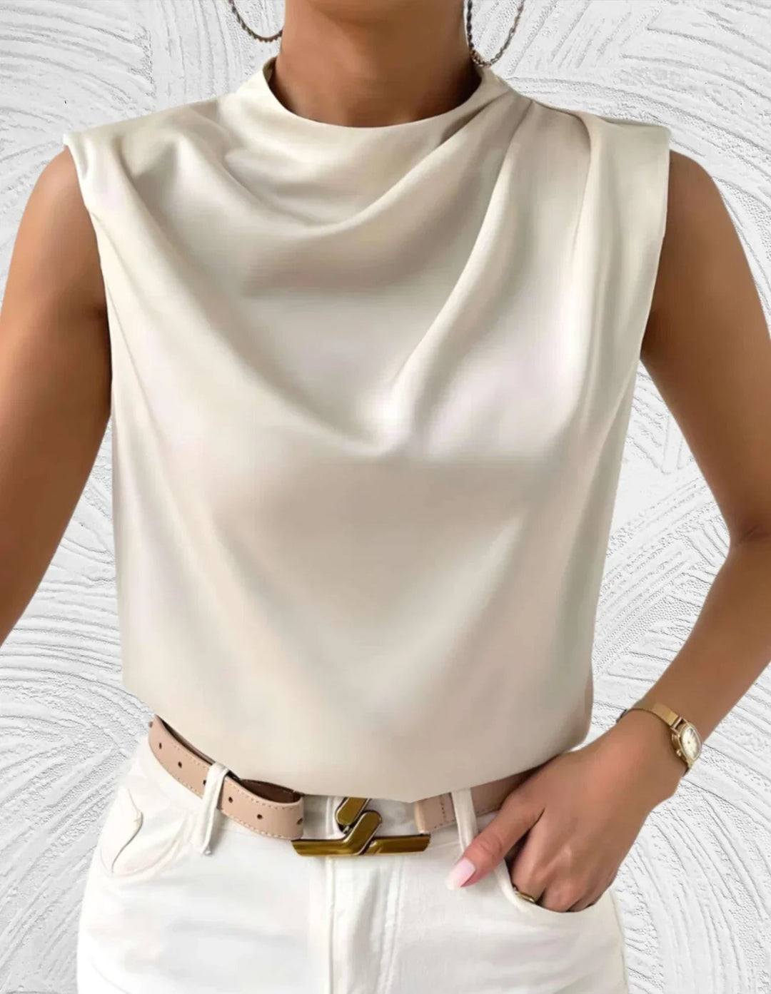 Women's Blouse with Breathable Fabric and Elegant Fit