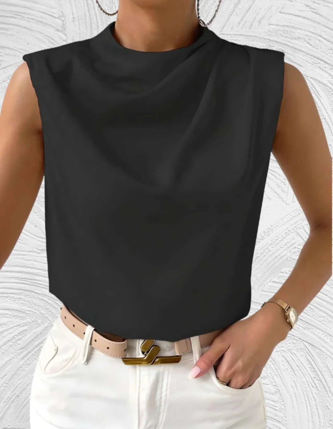 Women's Blouse with Breathable Fabric and Elegant Fit