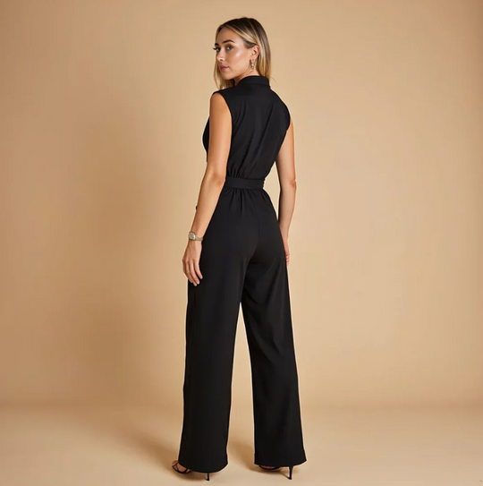 Women's Elegant Jumpsuit with Flattering Fit and Wrinkle-Free Fabric