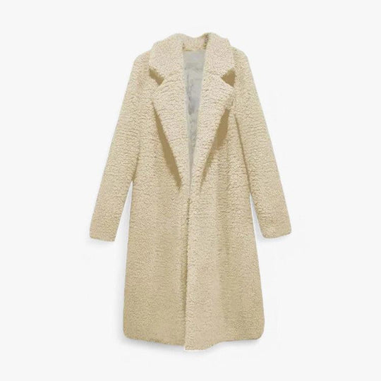 Women’s Winter Jacket with Textured Surface and Oversized Fit