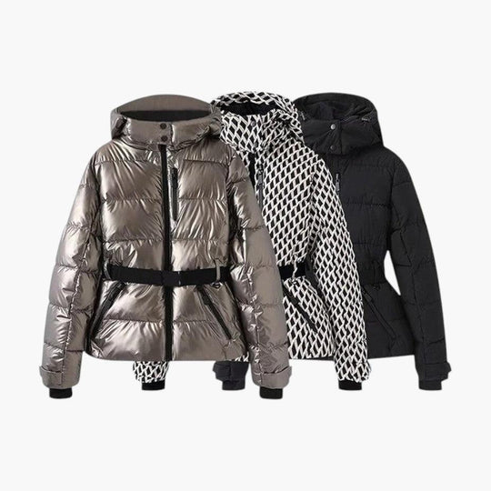 Women’s Ski Jacket with Hooded Design