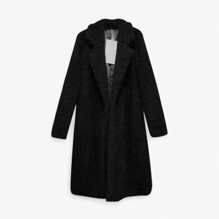 Women’s Winter Jacket with Textured Surface and Oversized Fit